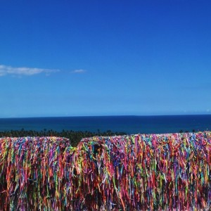 Vista mirante da igreja de Arraial d Ajuda