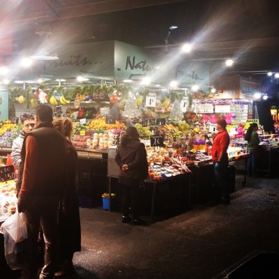 La Boqueria nas Ramblas